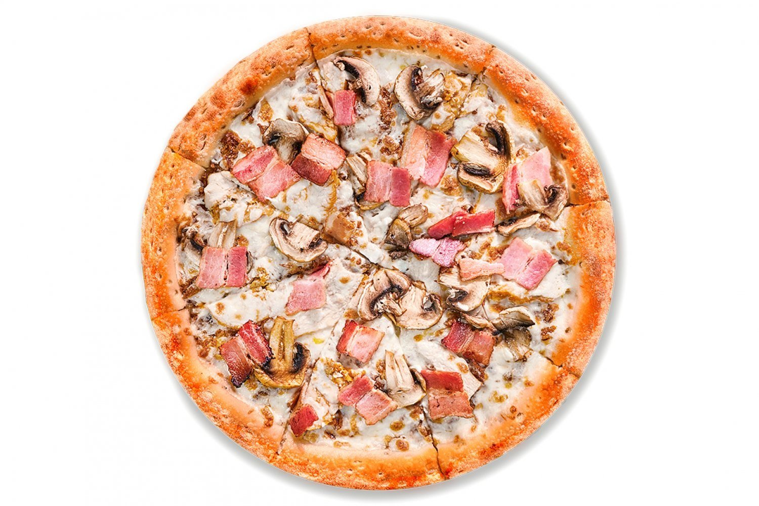 пицца грибная с беконом фото 5