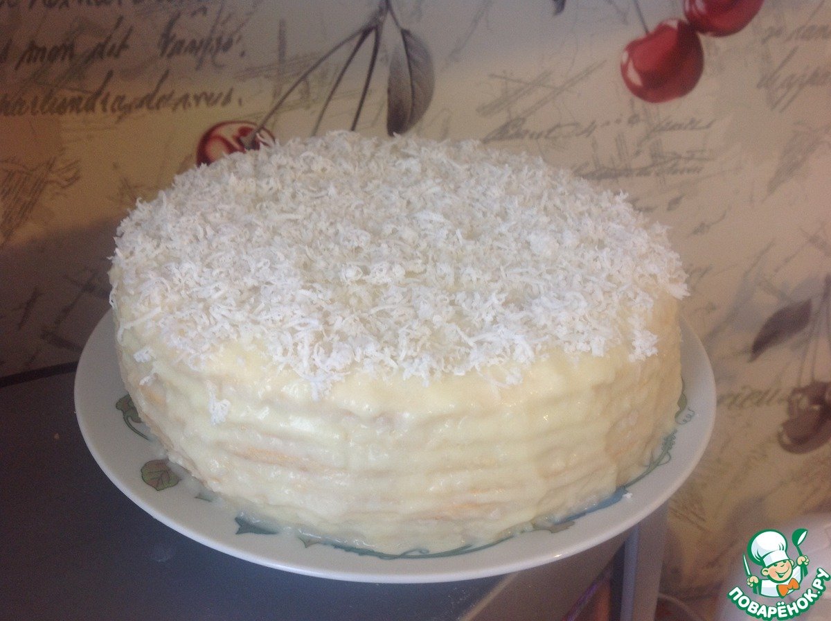 Кокосовый торт Raffaello