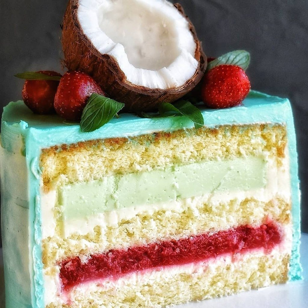 Фото торта Рафаэлло для инстаграмма