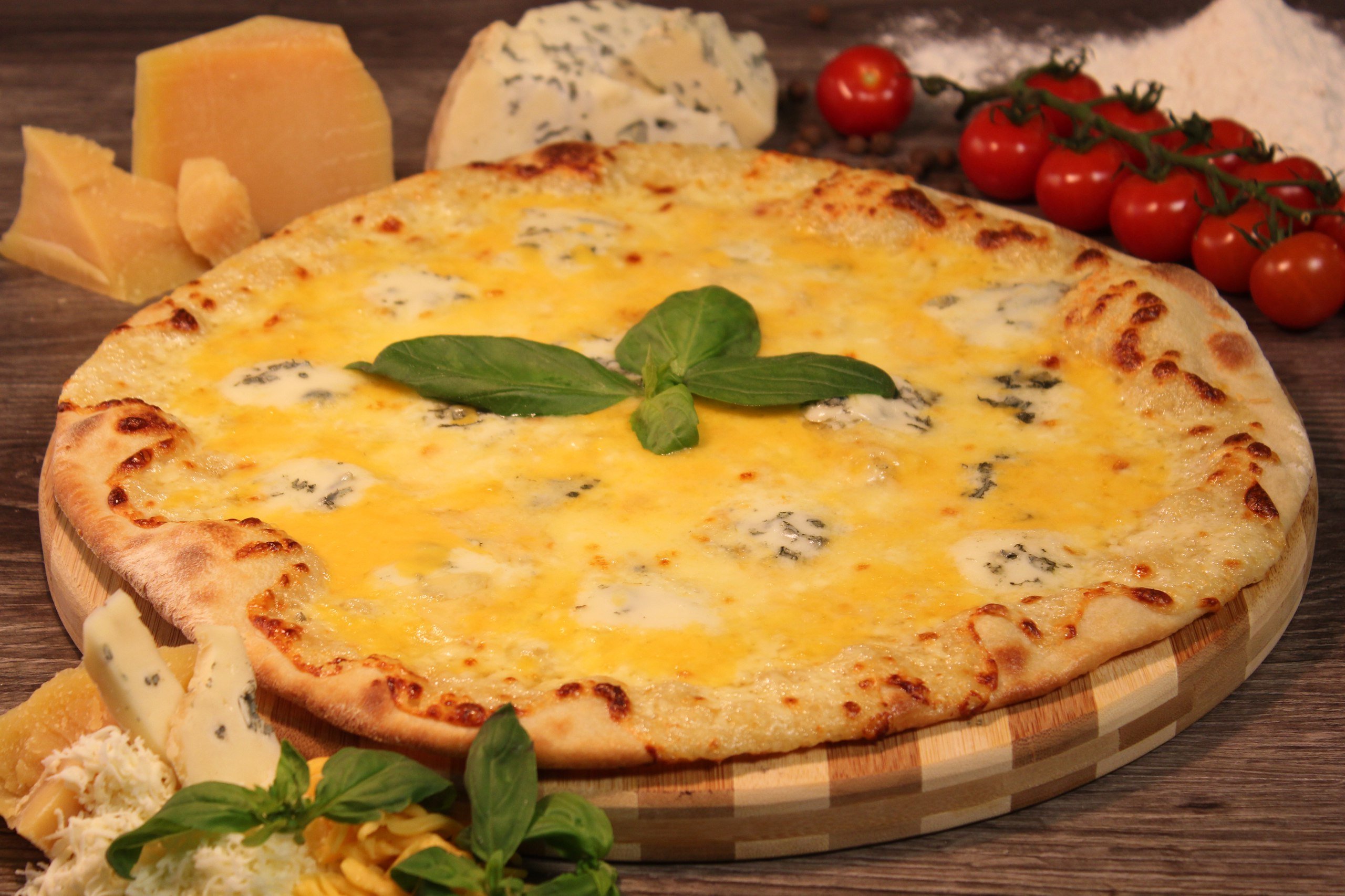 рецепт пиццы четыре сыра в домашних условиях фото 30