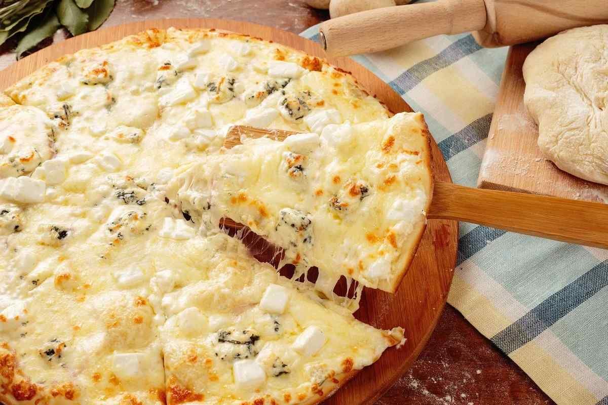 рецепт пиццы четыре сыра в домашних условиях в духовке с фото пошагово фото 18