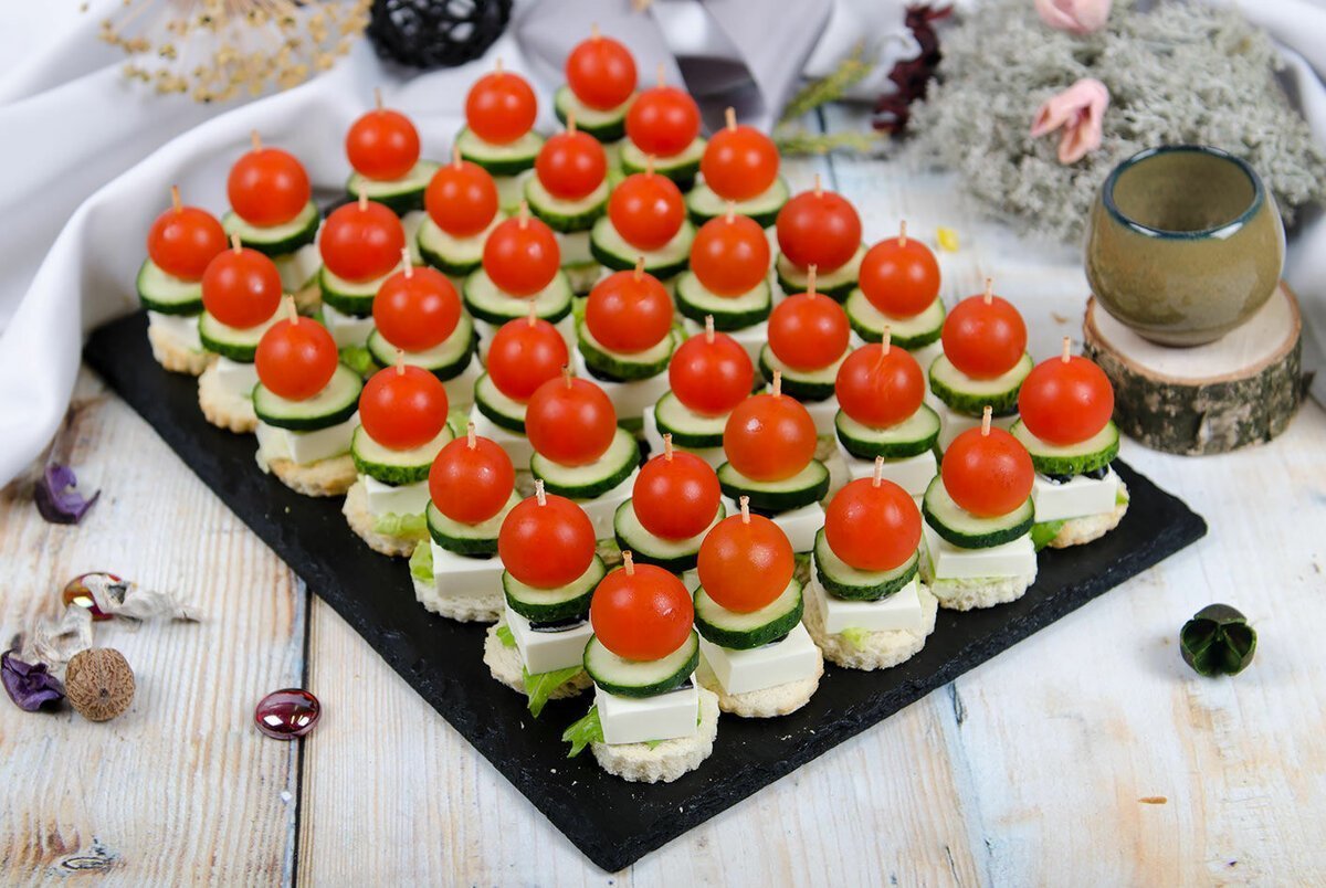 Закуски на фуршетный стол