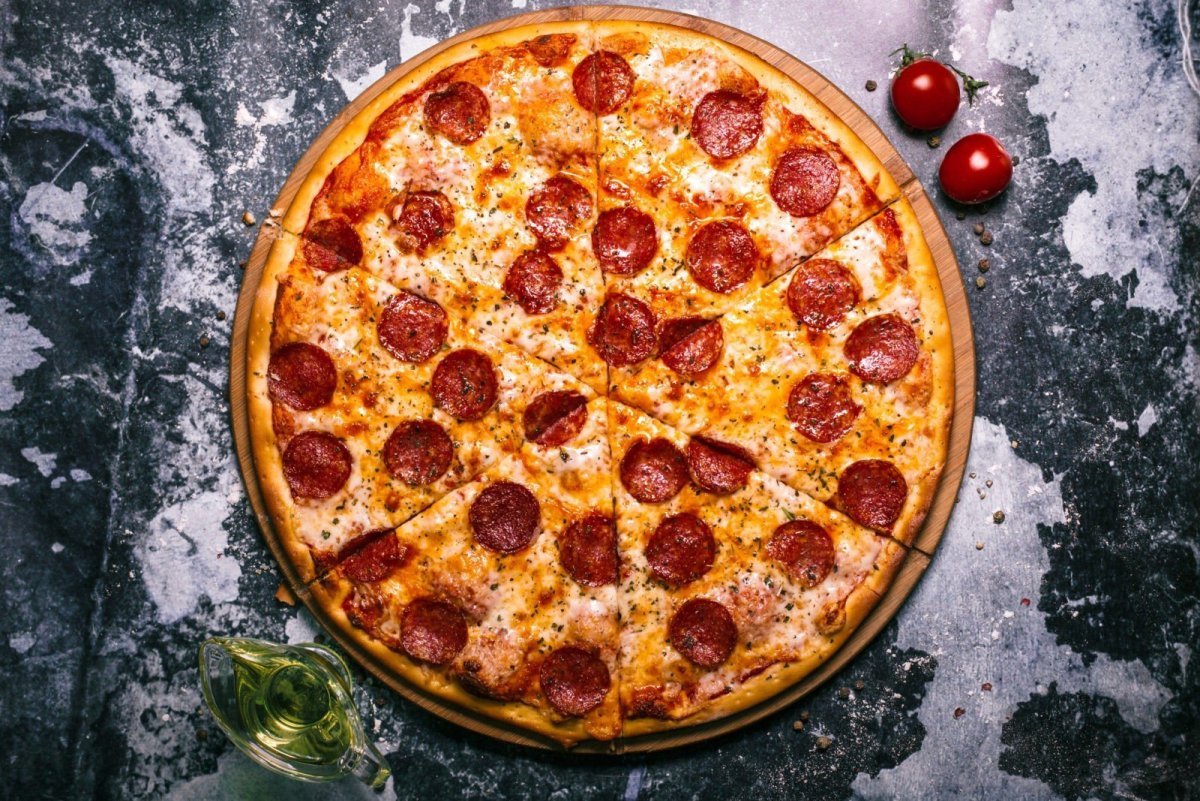 американская пицца в духовке фото 85