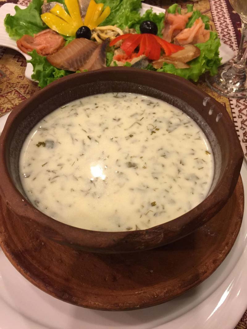 Национальный суп азербайджана