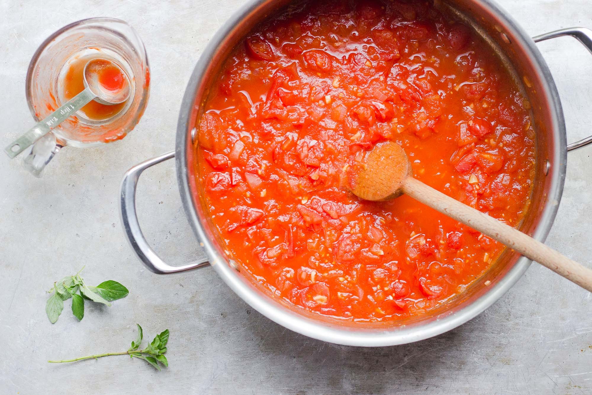 Рецепт овощи в томатном соусе