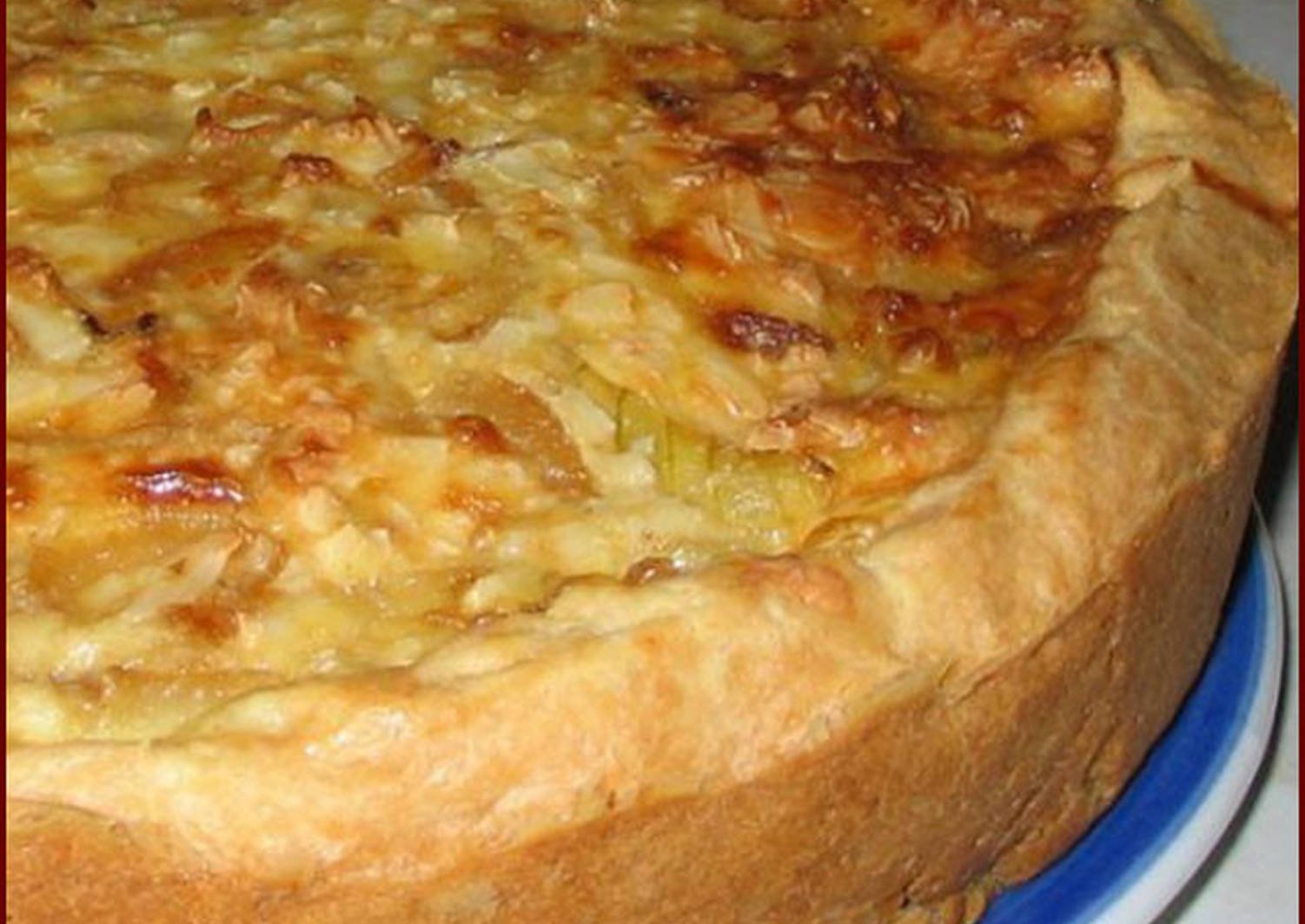 Луковый пирог с плавленными сырками рецепт с фото простой