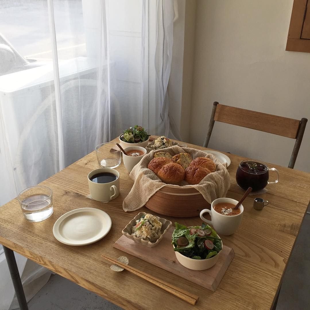 Еда в интерьере