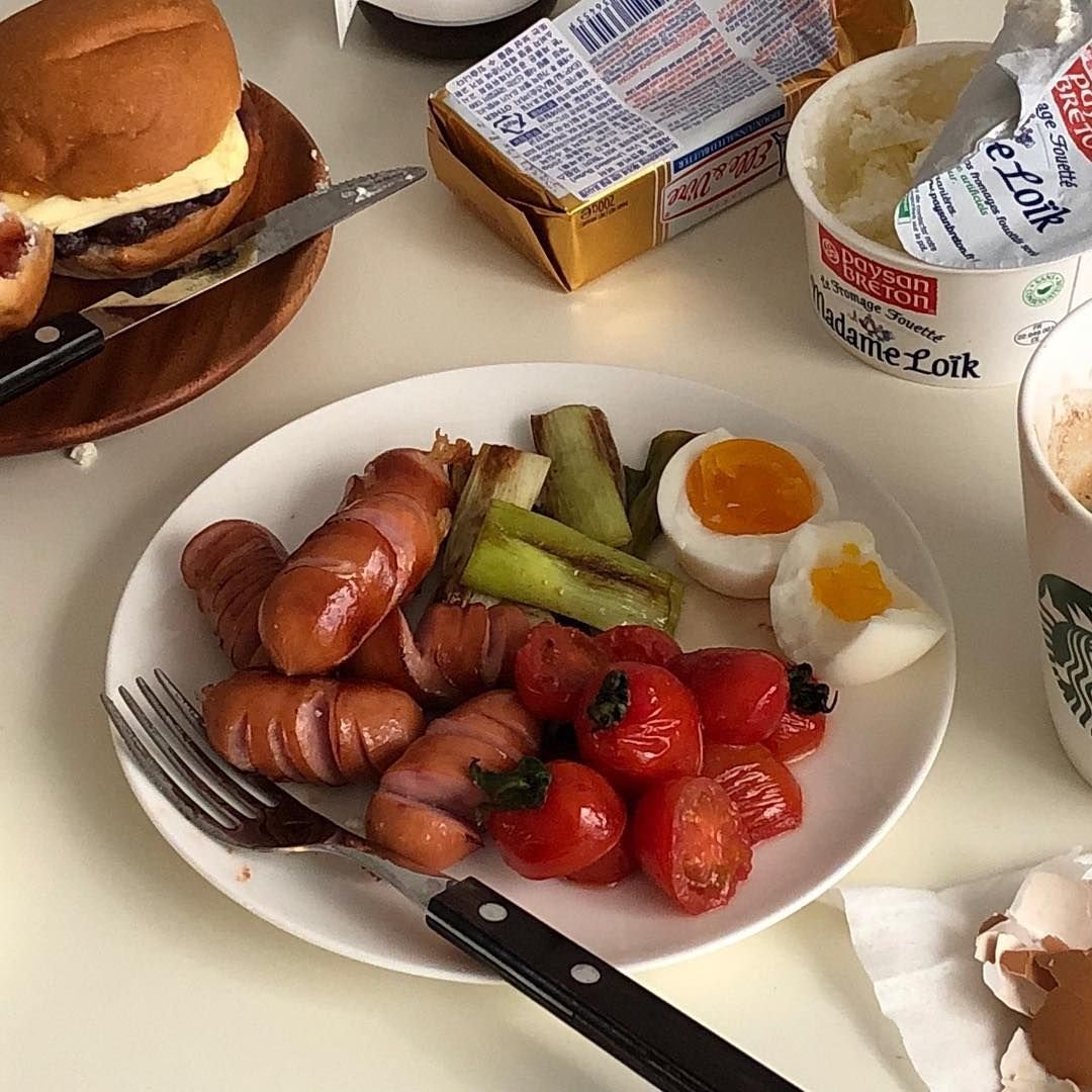 Эстетичный обед вкусный