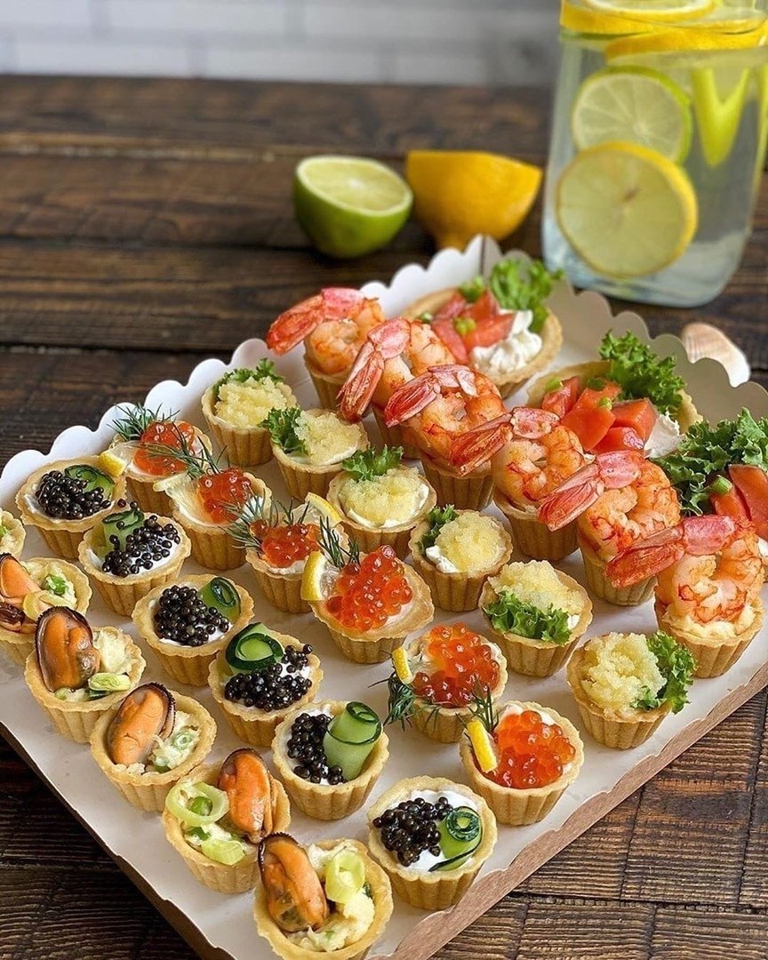 Закуски к коктейлю