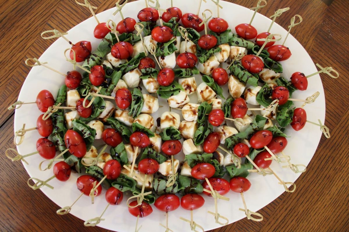 Летние закуски к шашлыку