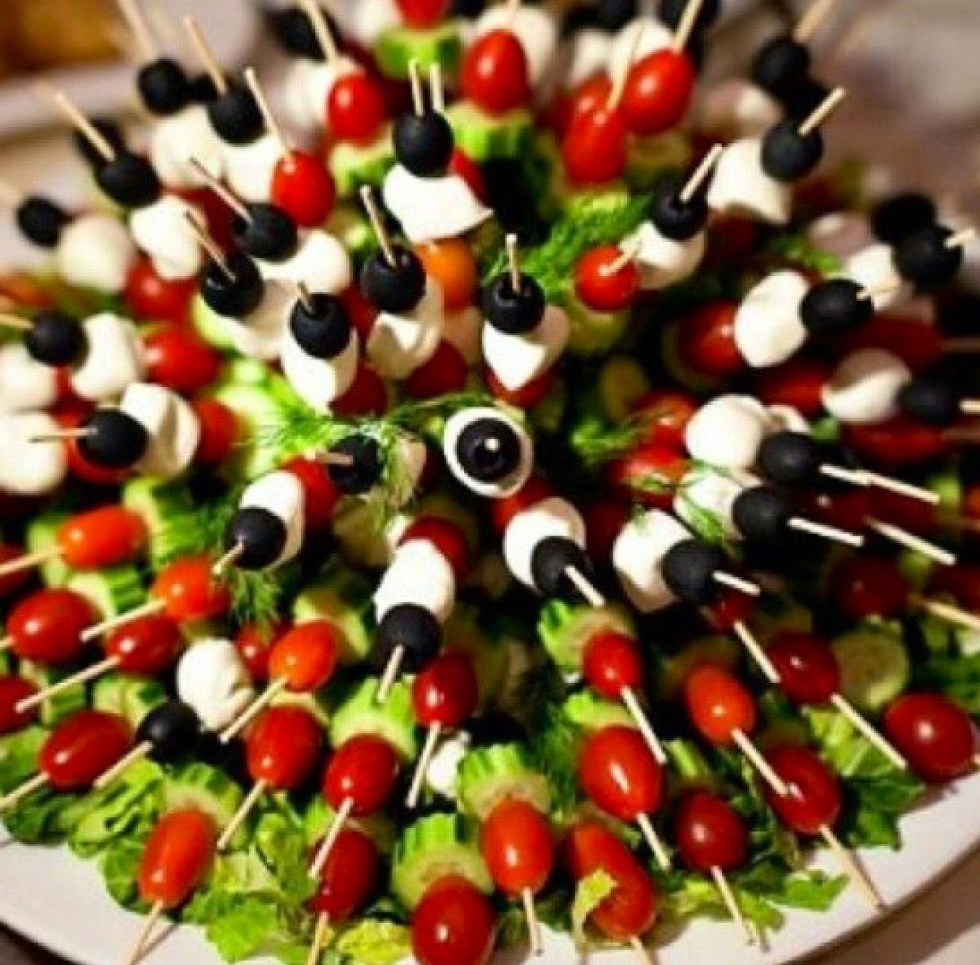 Закуски к шашлыку на день рождения