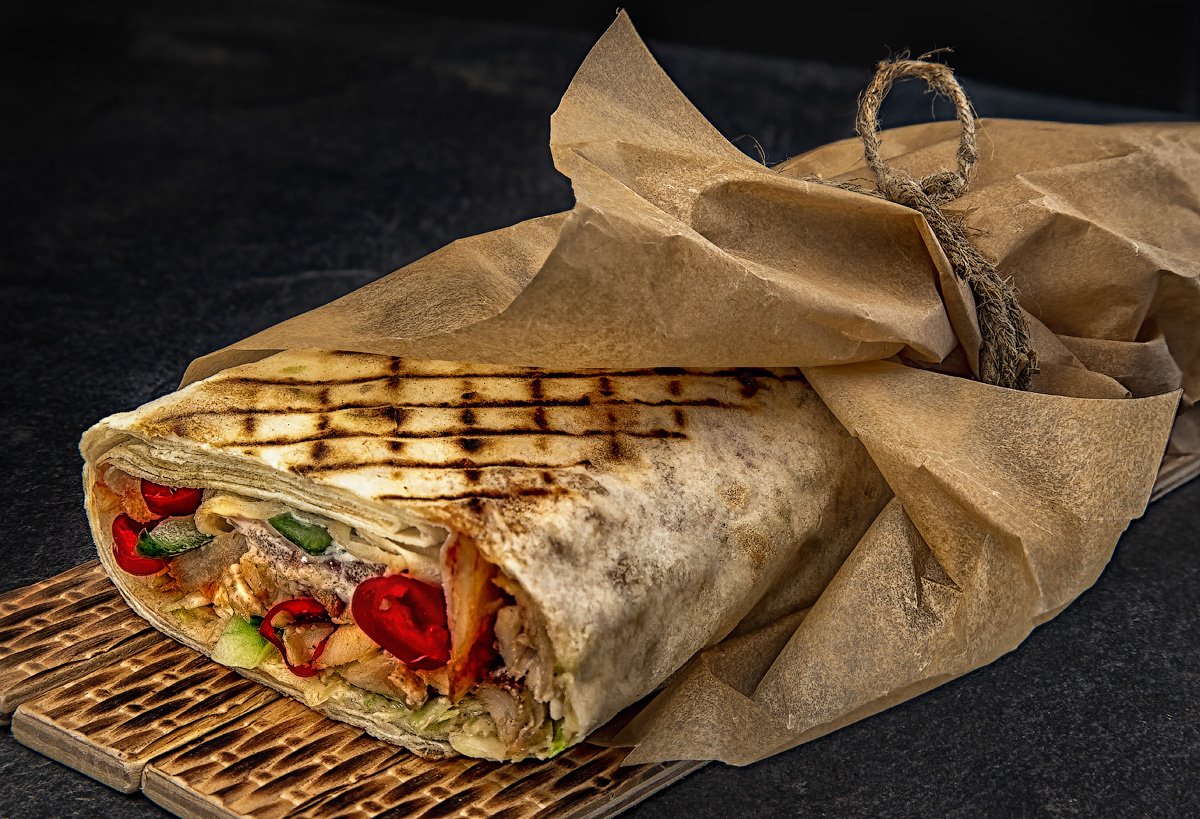 Шаверма с грибами