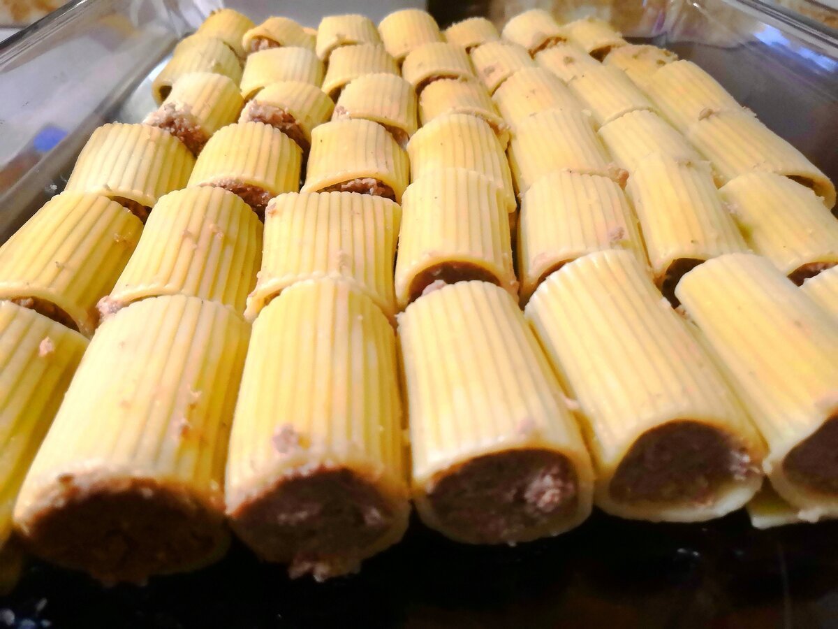 Крупные макароны для фаршировки