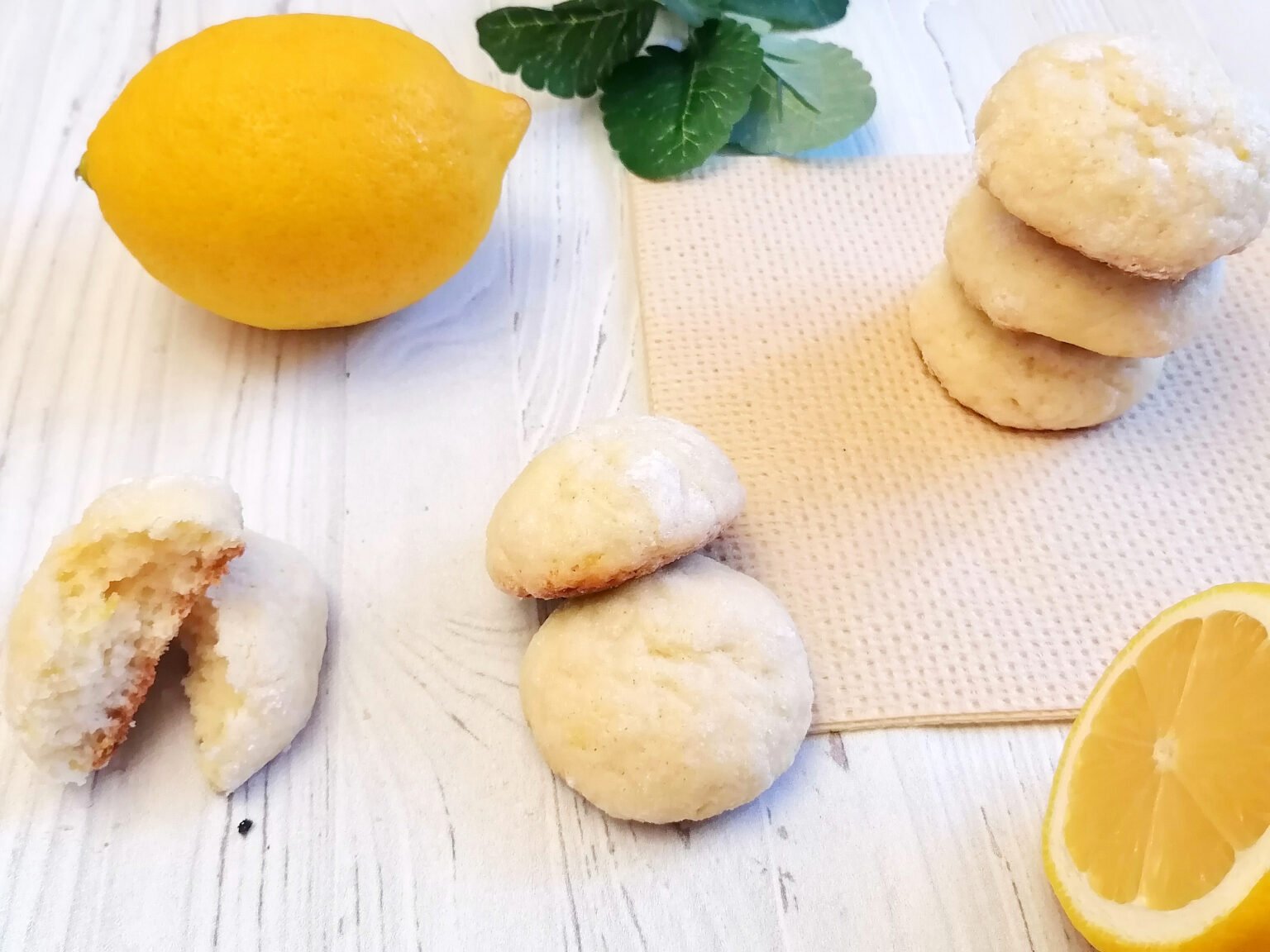 Печенье с цедрой лимона