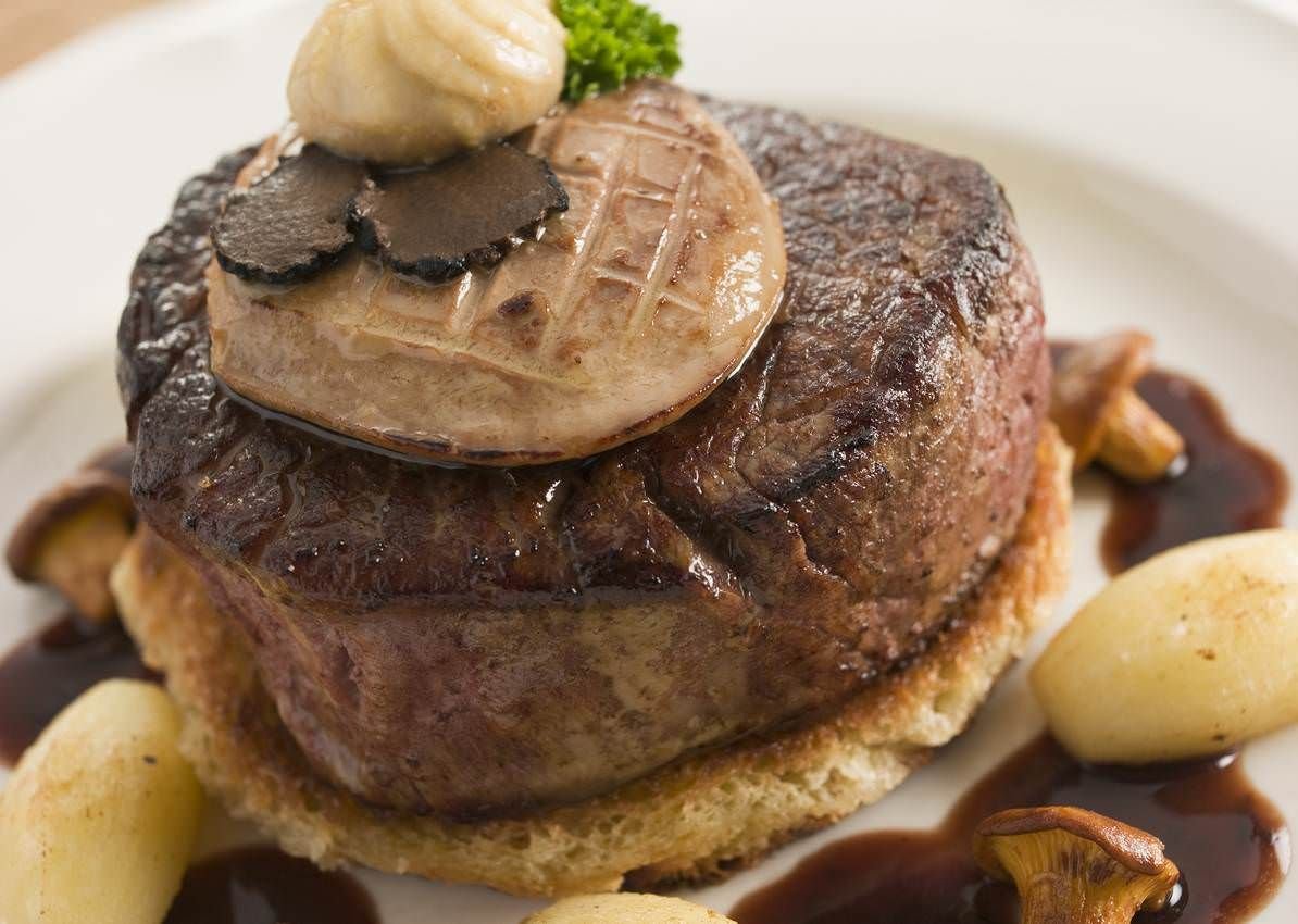 Паштет из куриной печени ресторанная подача