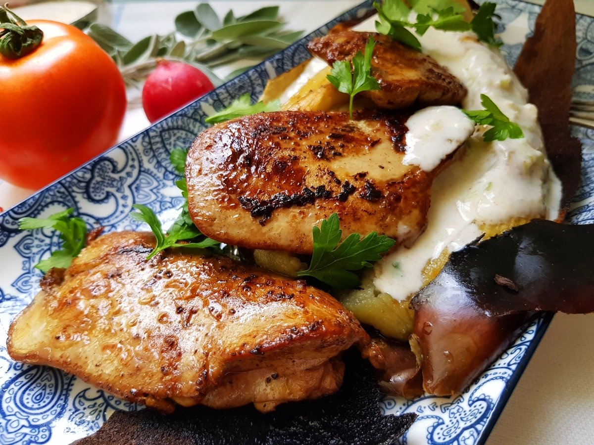 Подача паштета