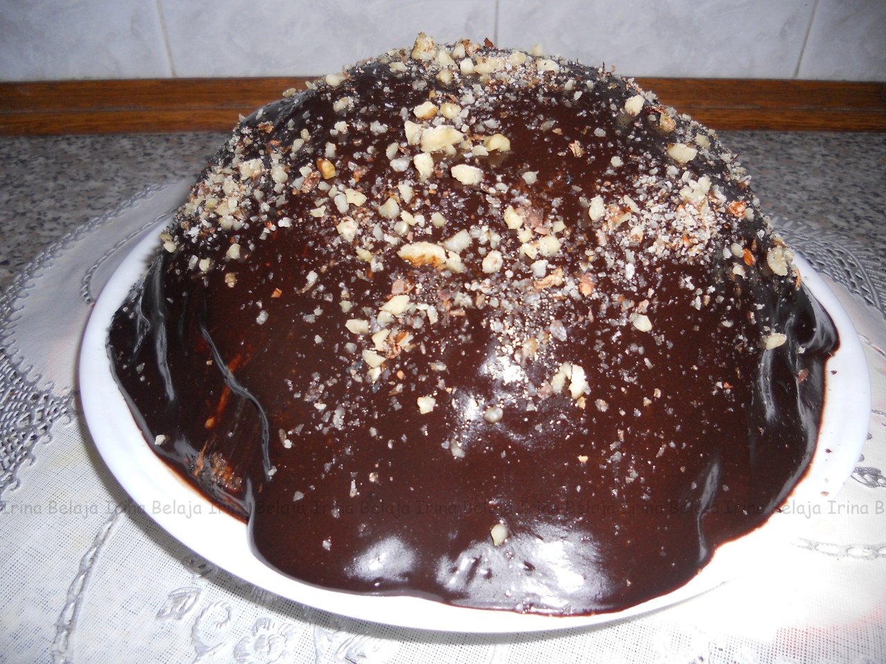 Шоколадный торт черный принц