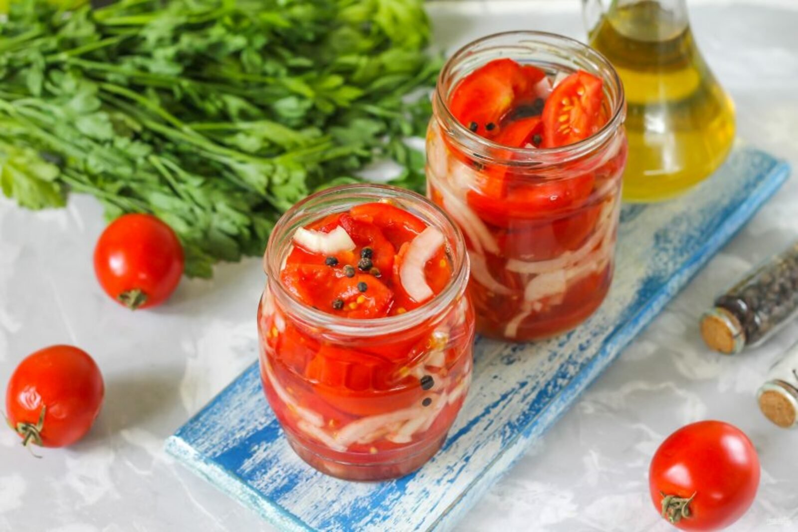 Рецепты помидор на литровую банку сладких