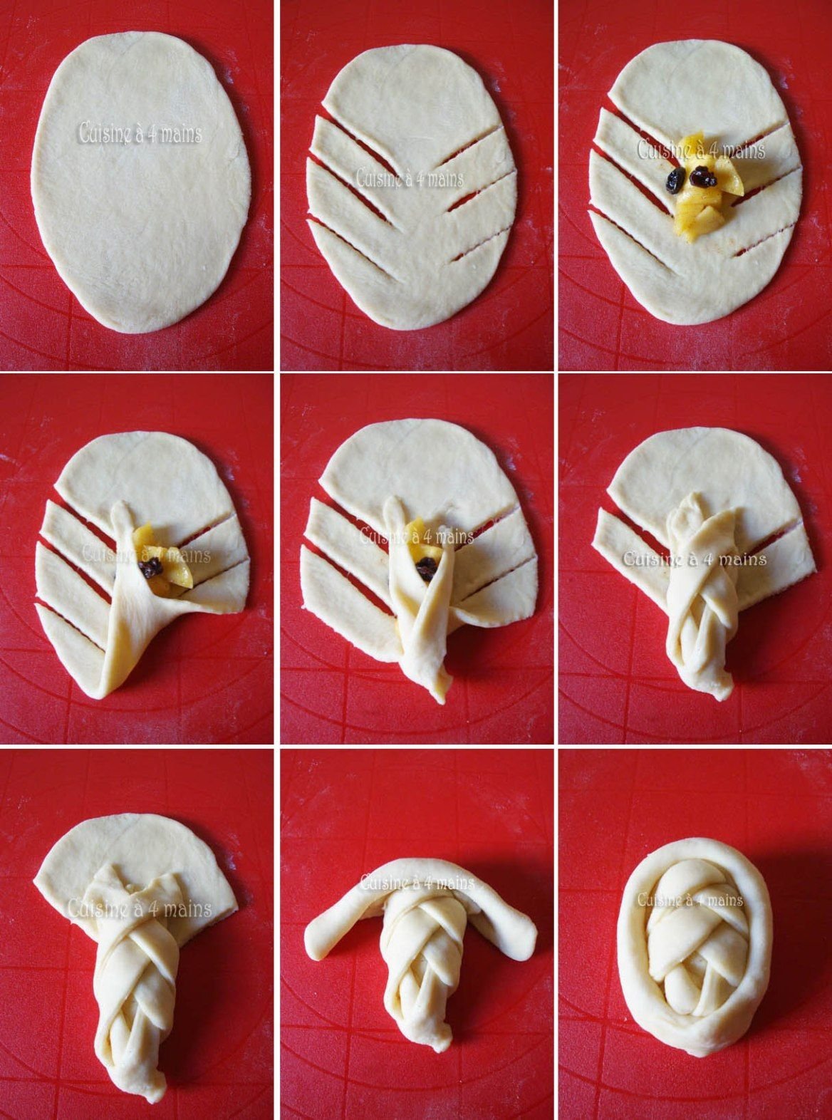 формы пирогов из слоеного теста фото