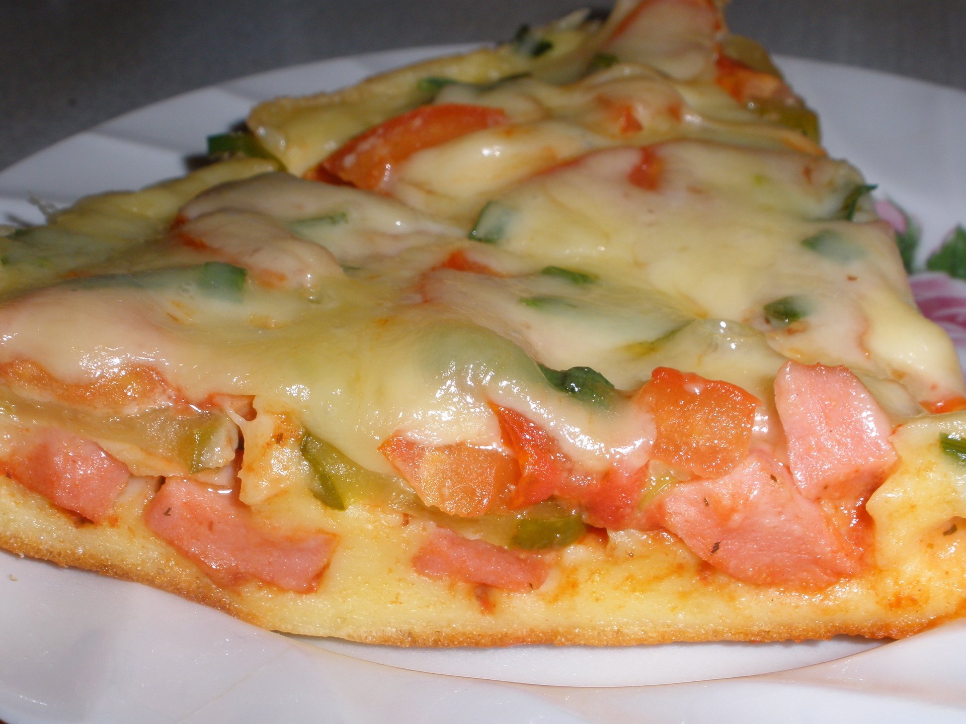 пицца из кабачков в духовке с колбасой и сыром и помидорами рецепты фото 55