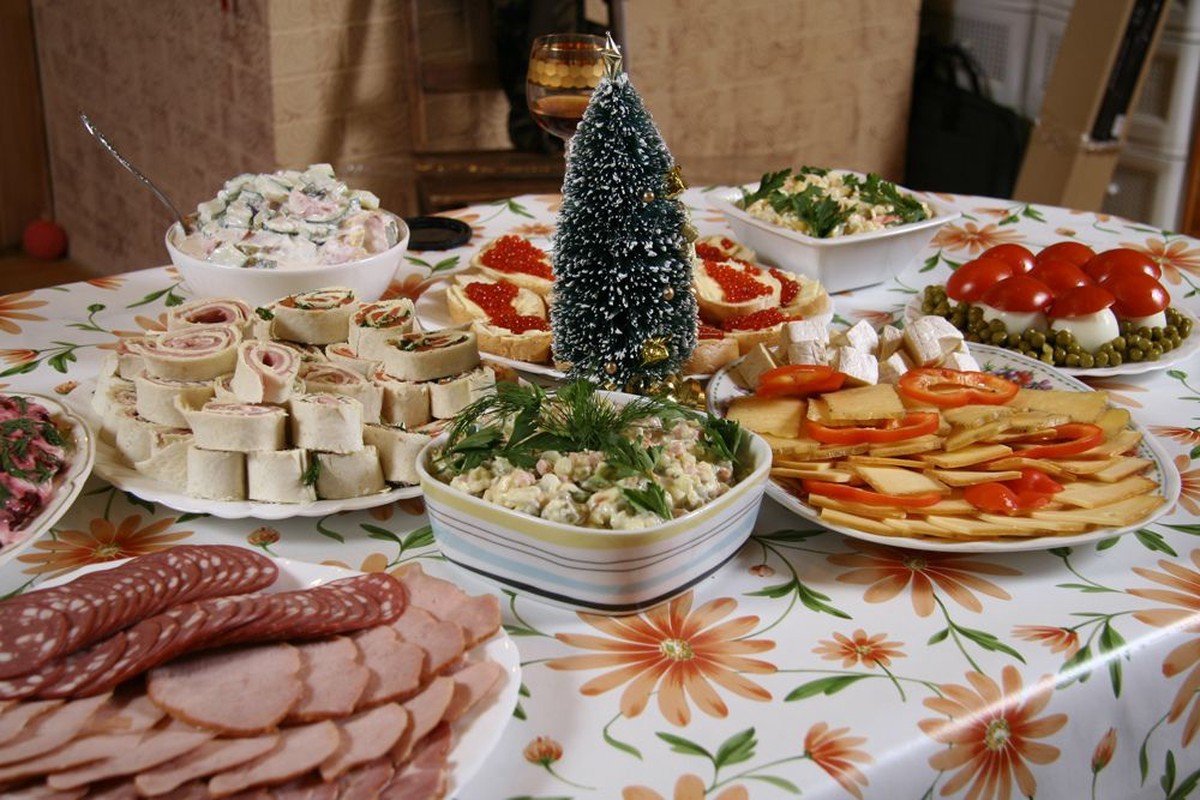Советские праздничные блюда - 54 фото