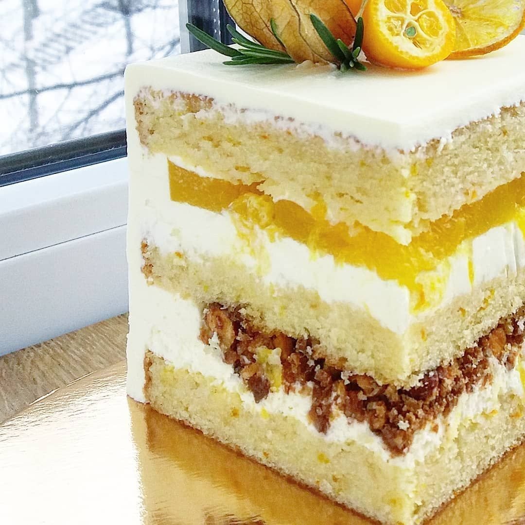 Торт Кокос манго маракуйя