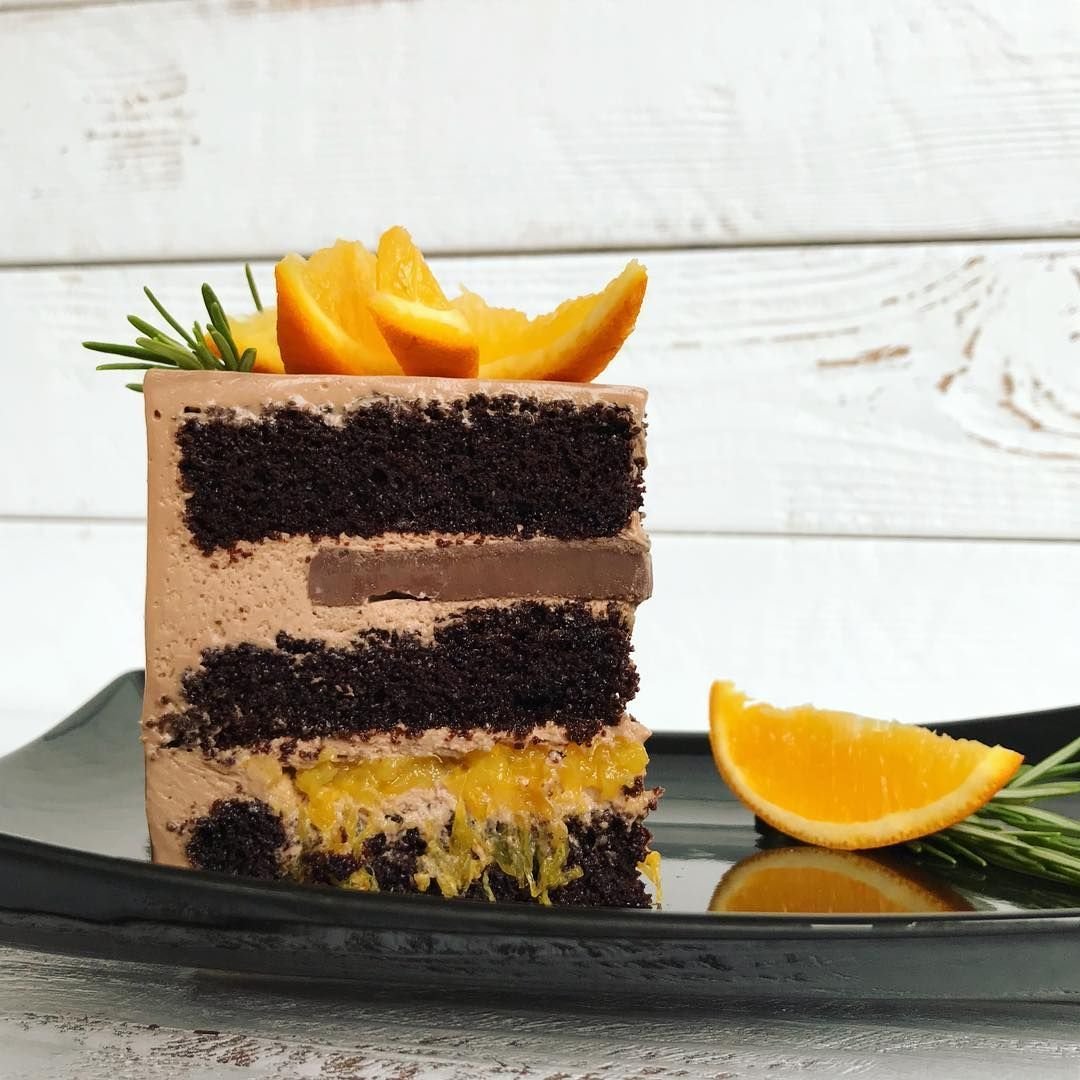 Кукрашение торта апельсин