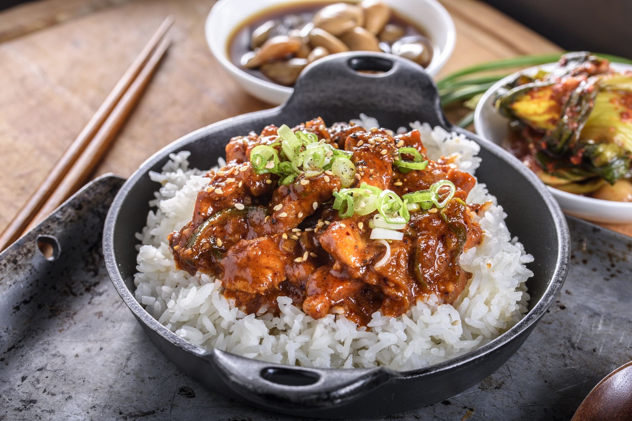 Кимчи поккым паб: жареный рис с кимчи по-корейски
