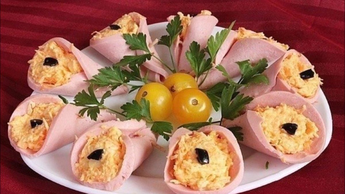 Бутерброды на праздничный стол