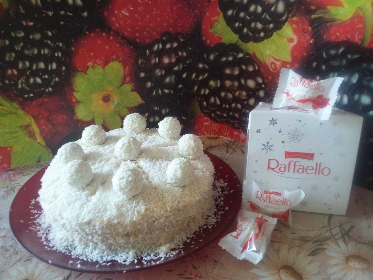 Бабушка Эмма торт Рафаэлло