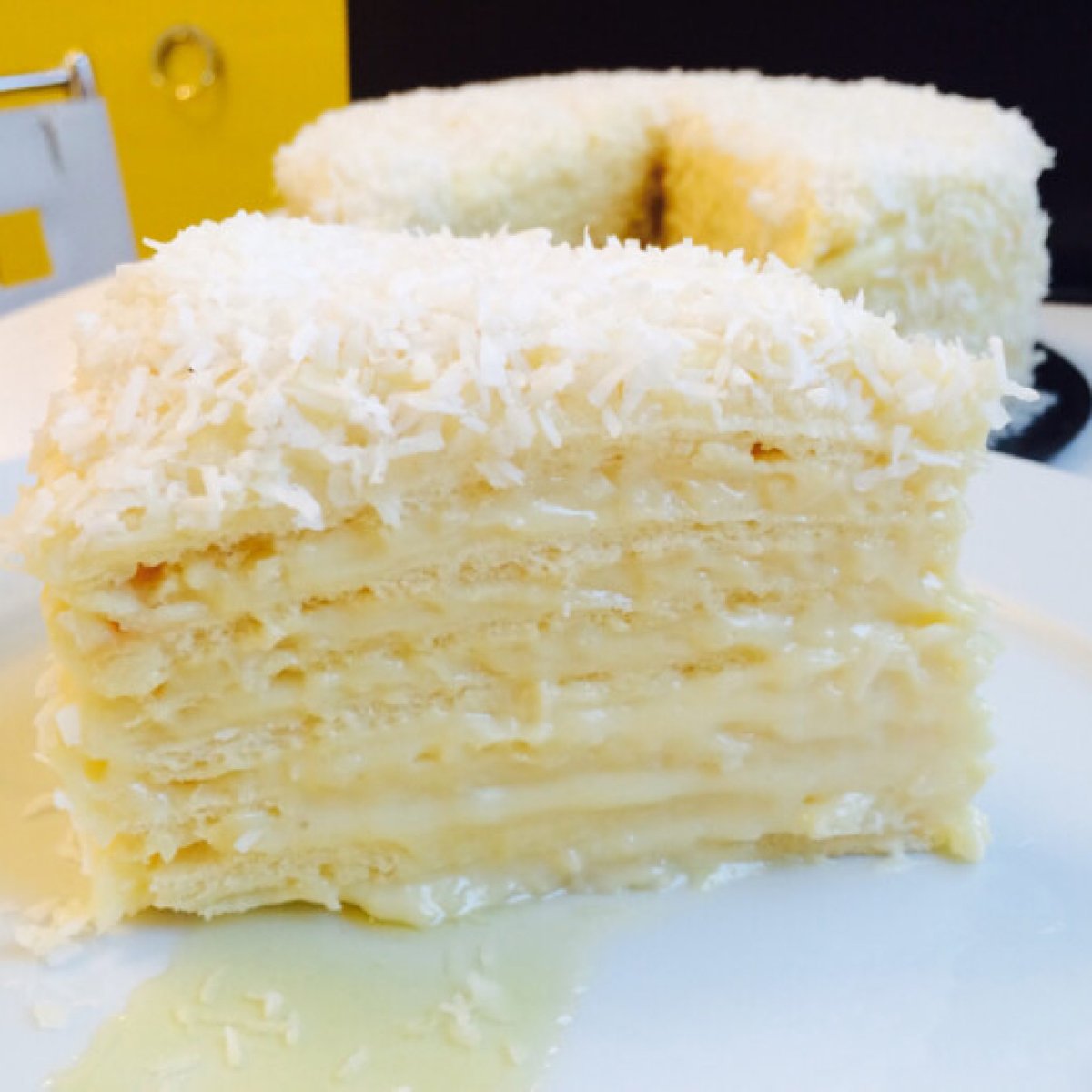 Бисквитный торт Рафаэлло