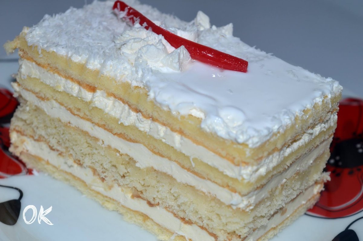 Торт Рафаэлло Наполеон