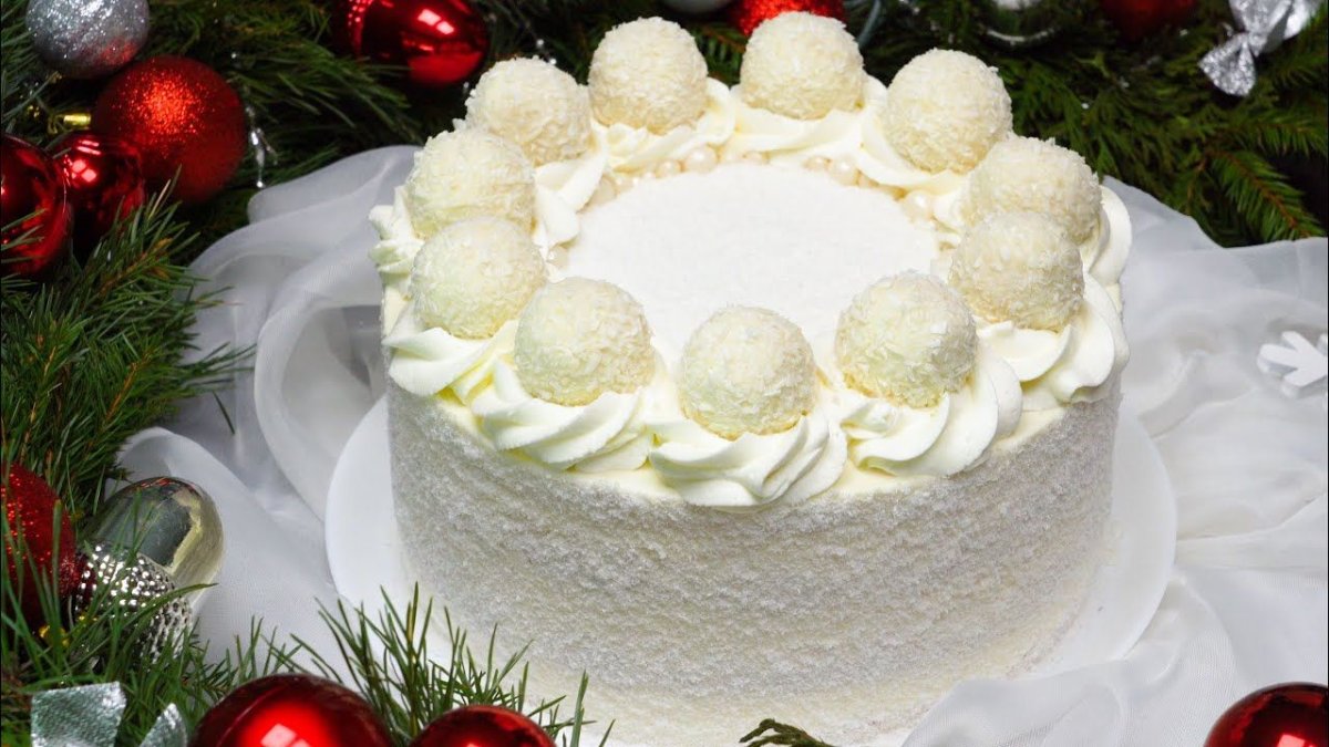 Торт Рафаэлло рецепт с малиновым муссом