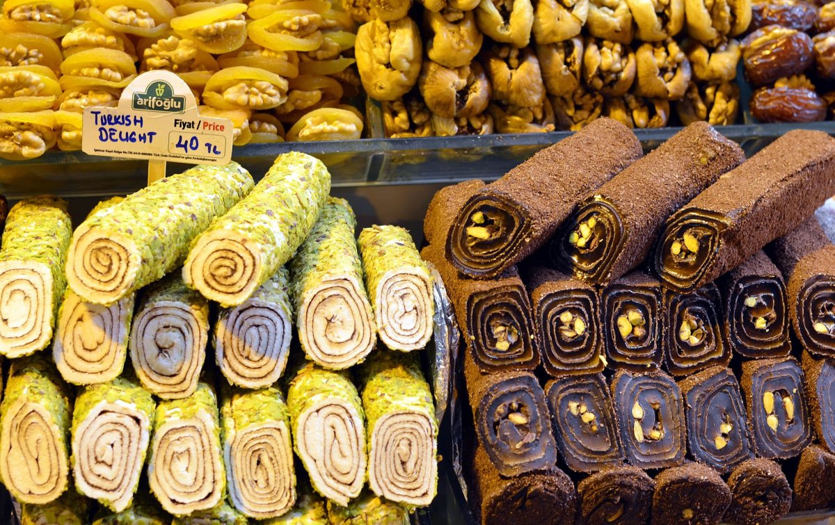 Турецкие сладости Рахат-лукум