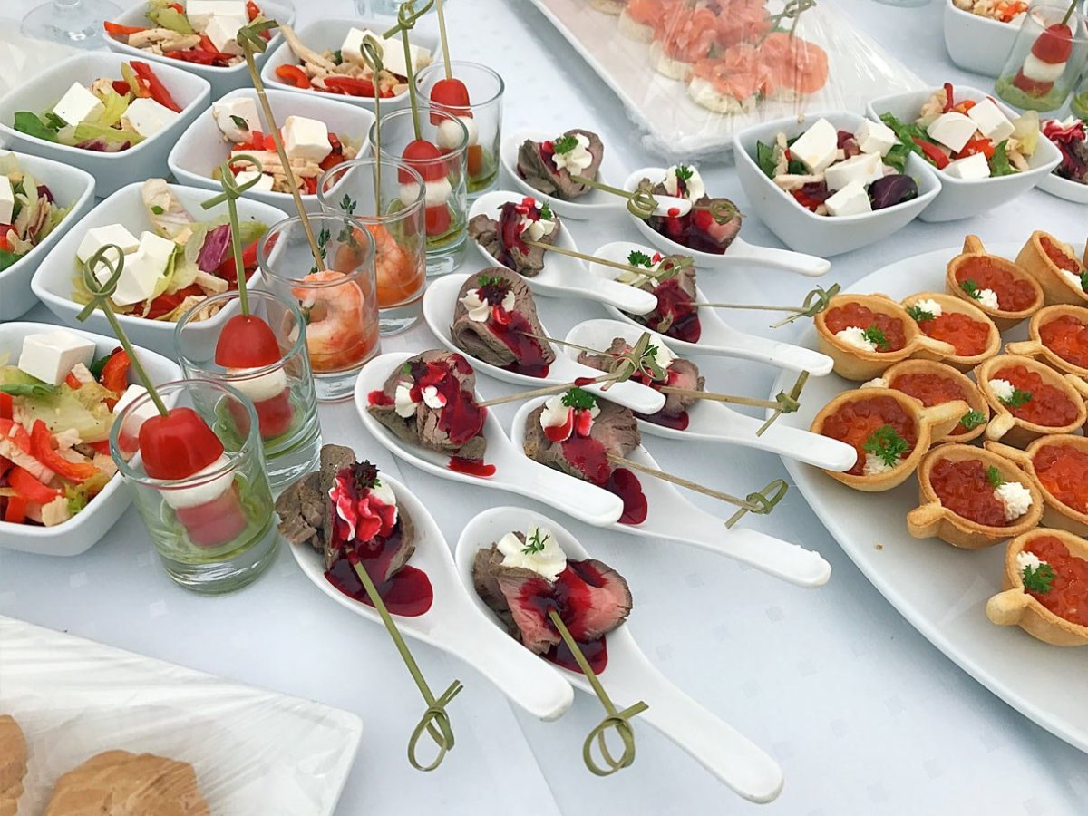 Тарталетки для фуршета