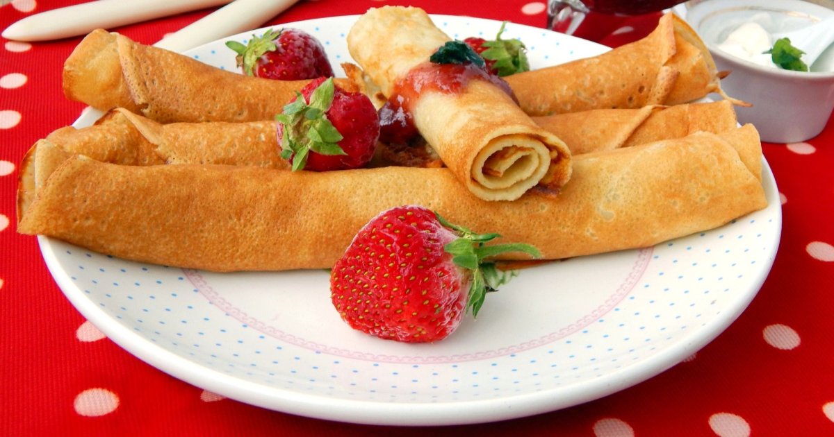 Блинчики завернутые