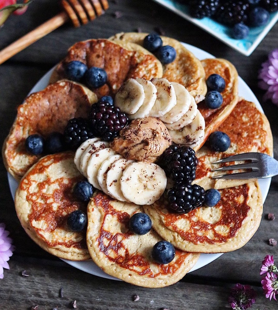 Необычная подача блинов