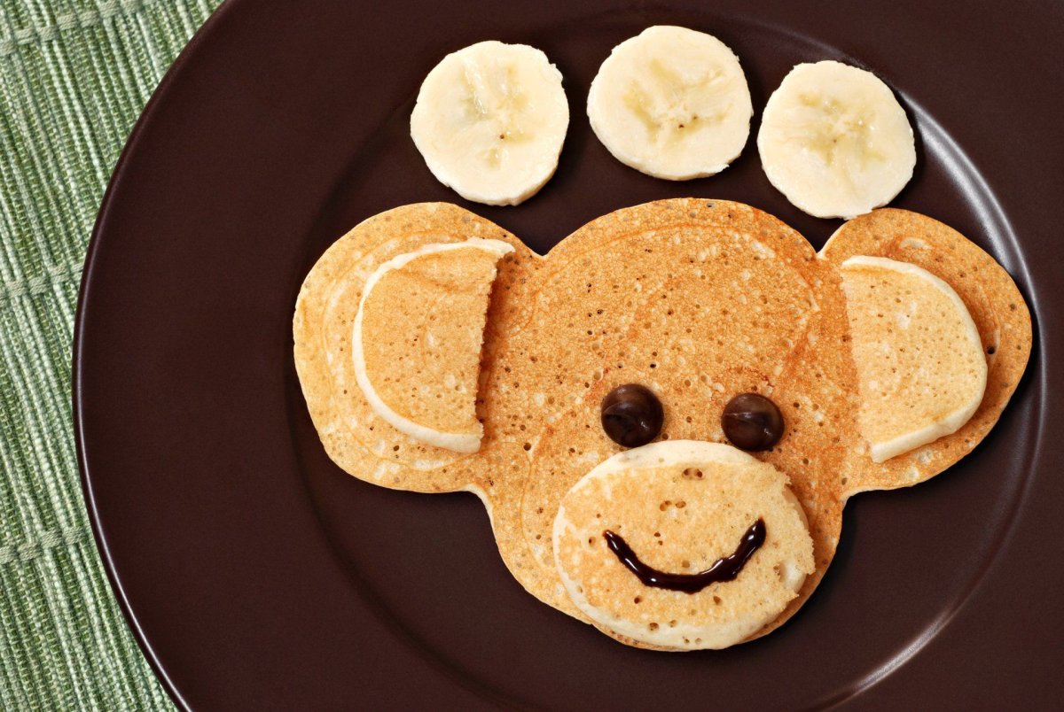 Блинчики в форме животных