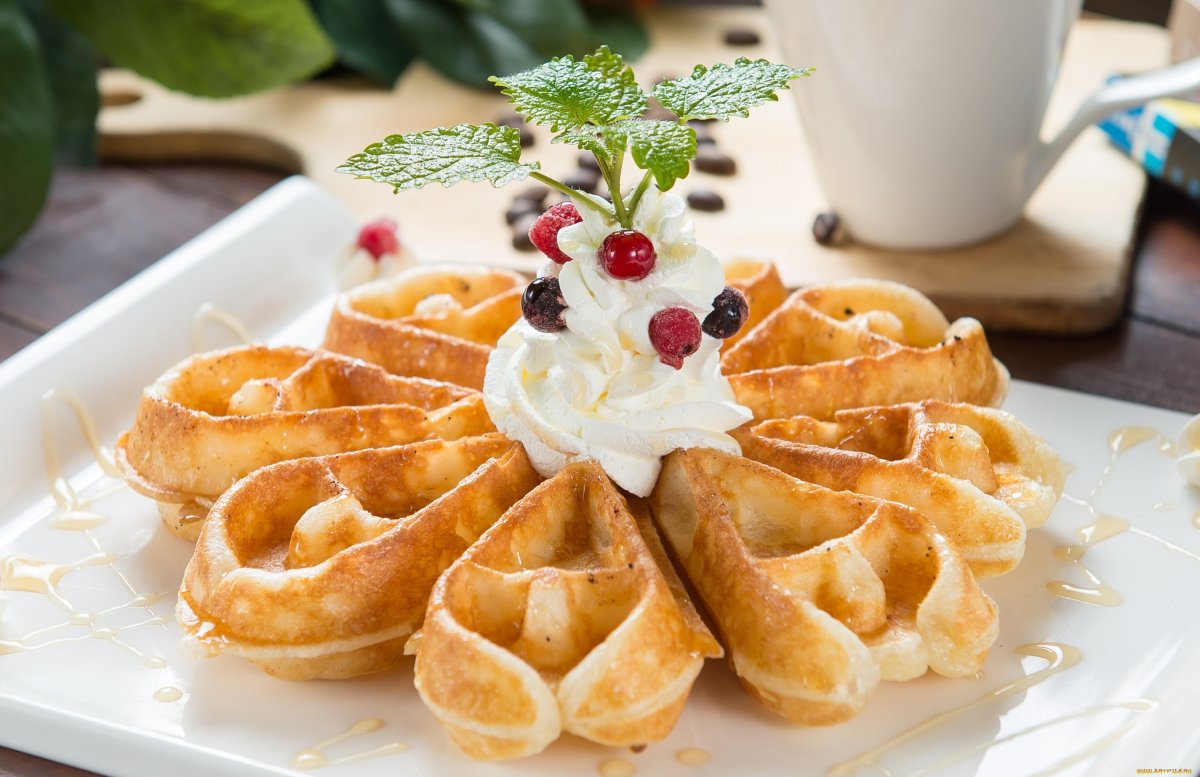 Праздничная подача блинов