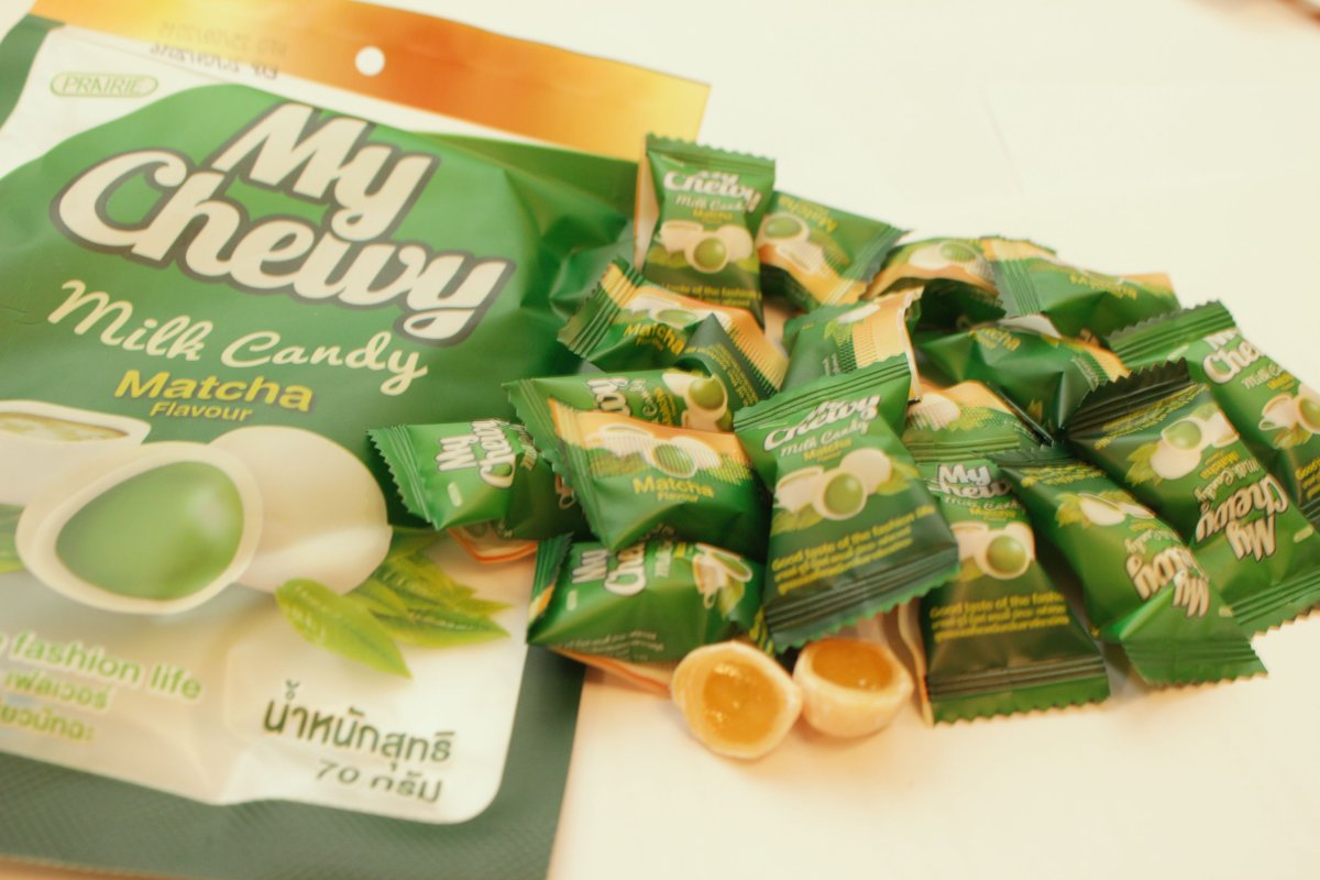 Конфеты с зеленым чаем