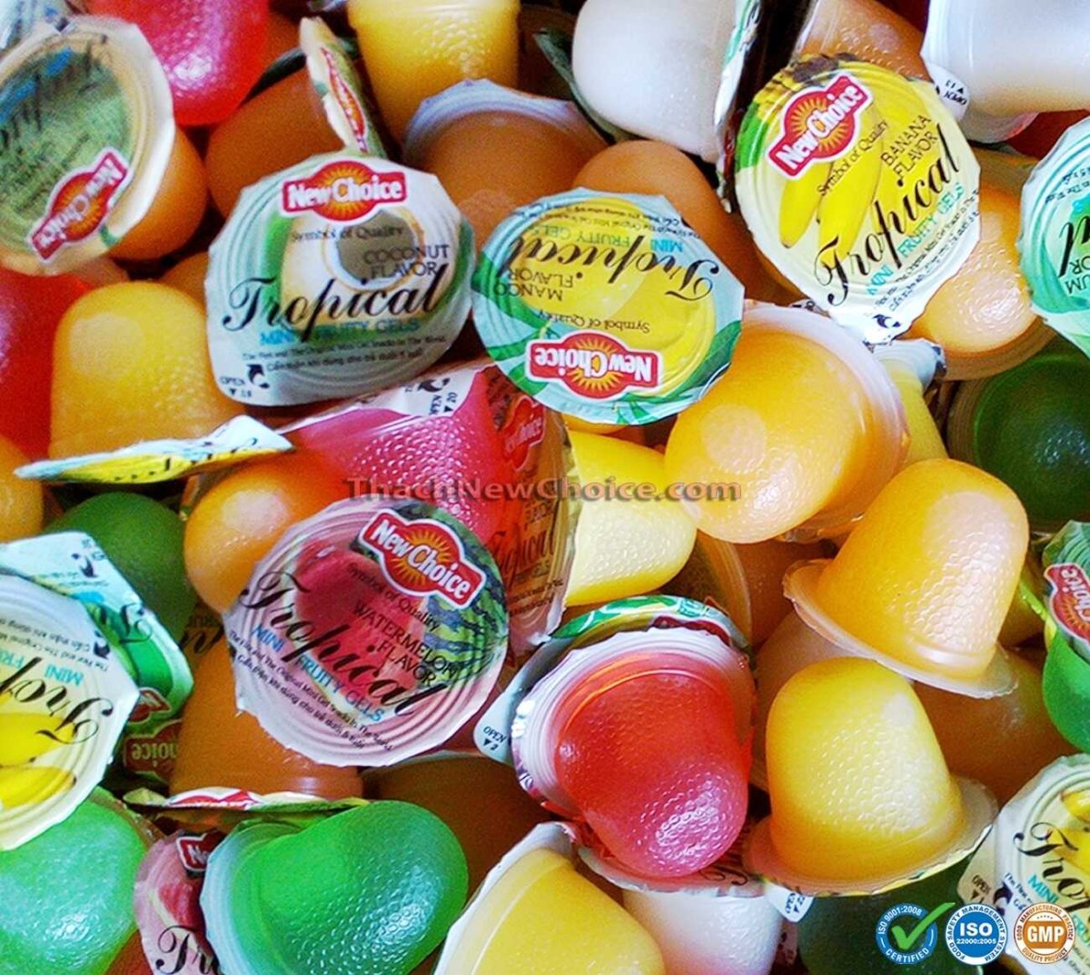 Tropical Mini Fruity Gels желе мини ассорти