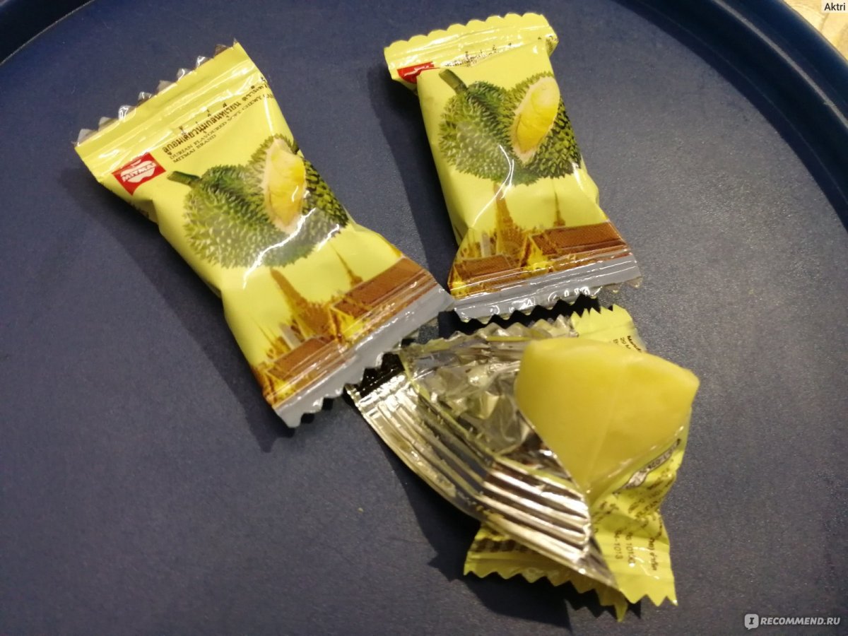 Дуриан конфеты Тайланд