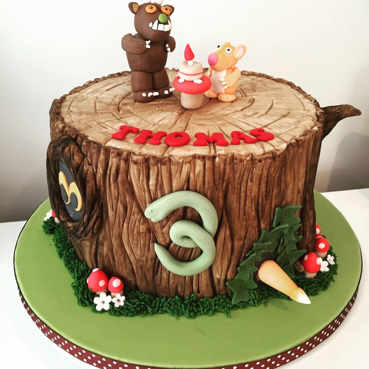 Торт Трухлявый пень классический