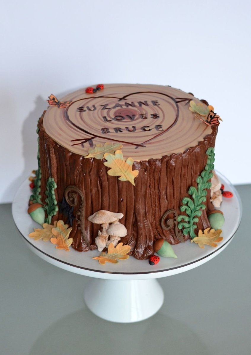 Торт пенек детский