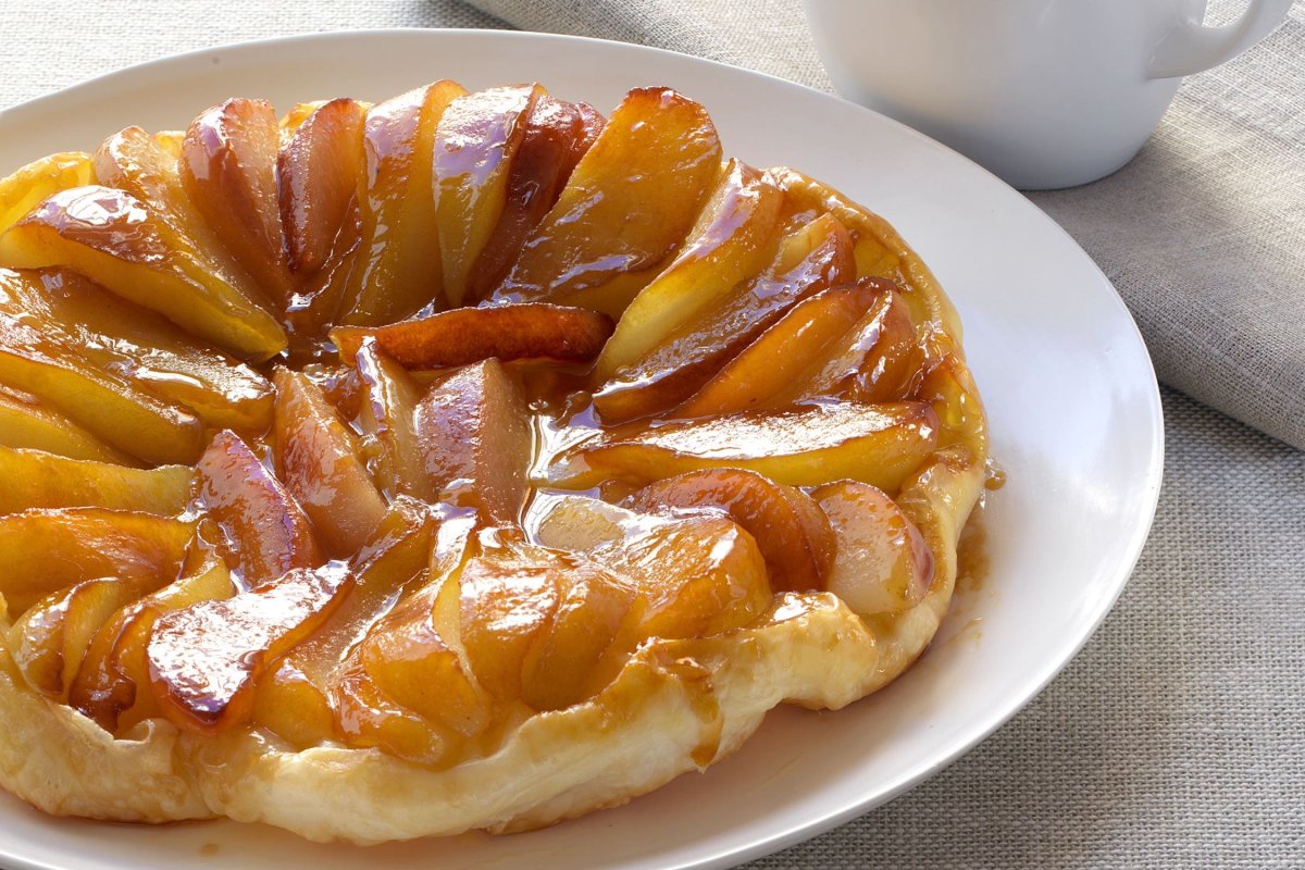 Яблочный тарт Татен