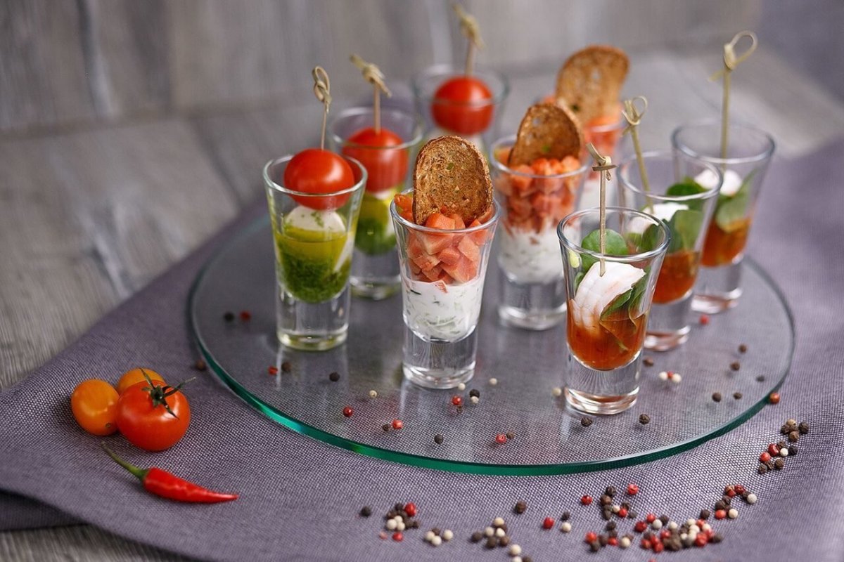 Закуска к мартини