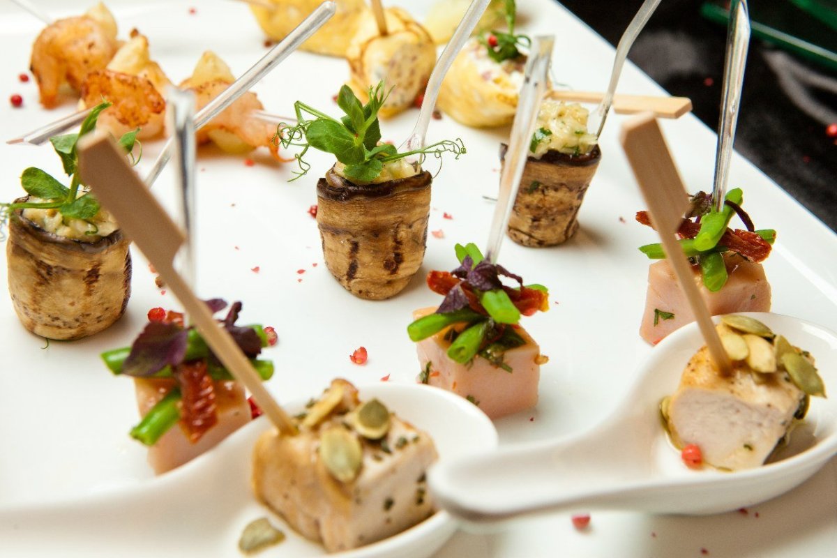 Мини бутерброды для фуршета