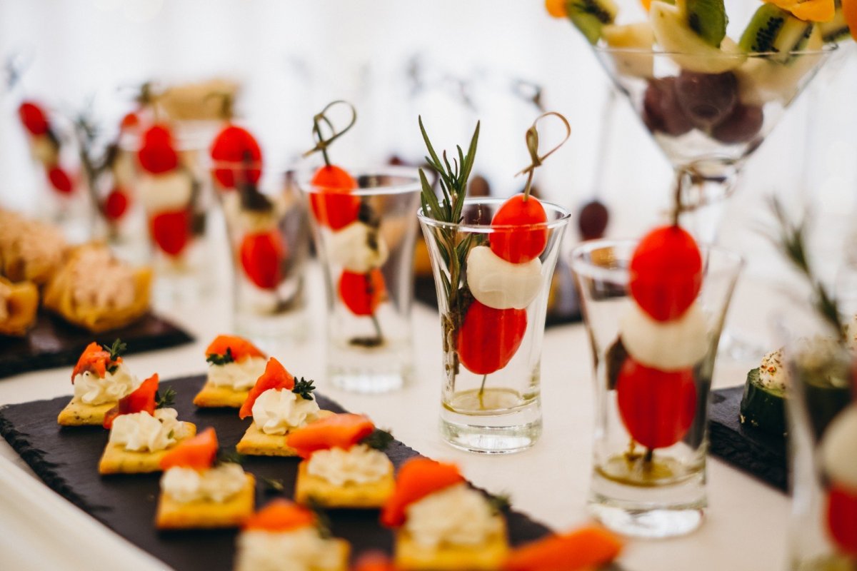 Канапе на день рождения