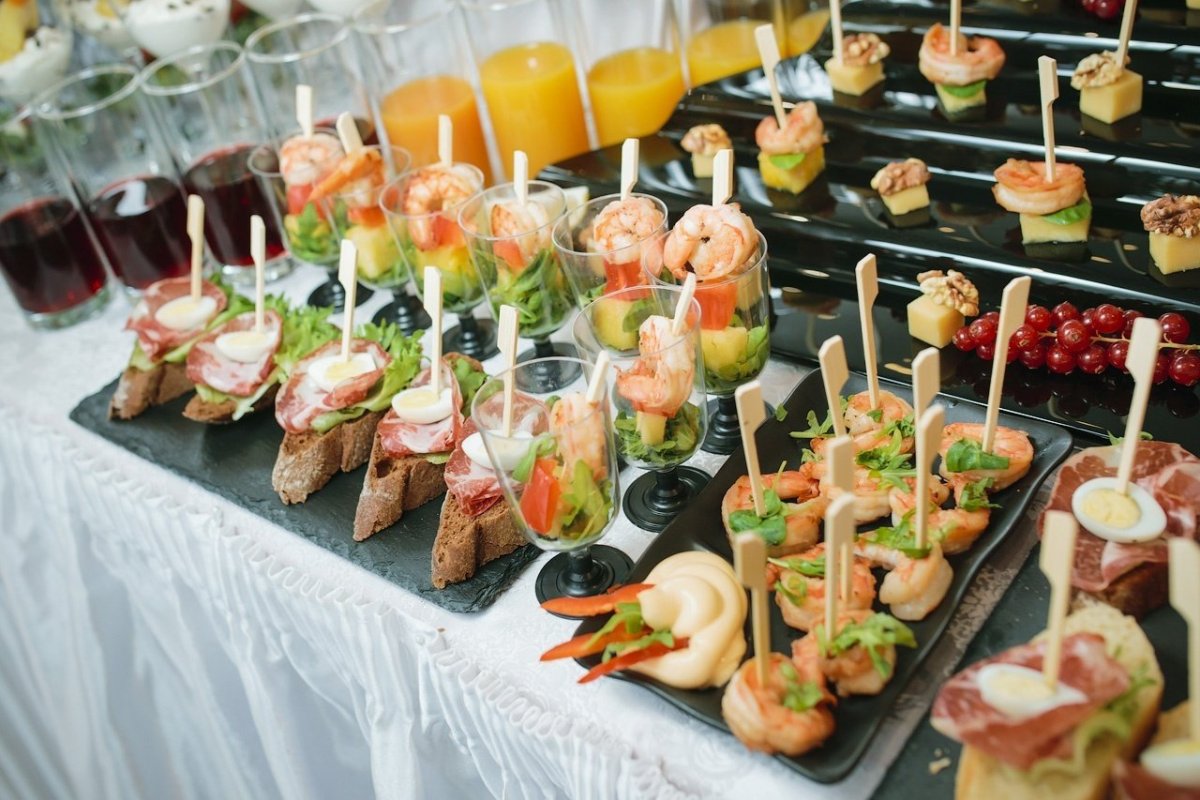 Бутерброды для фуршета