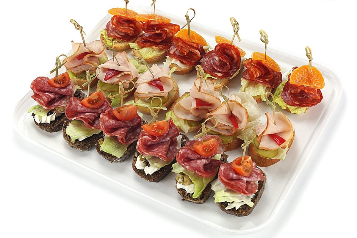 Канапе на детский праздник